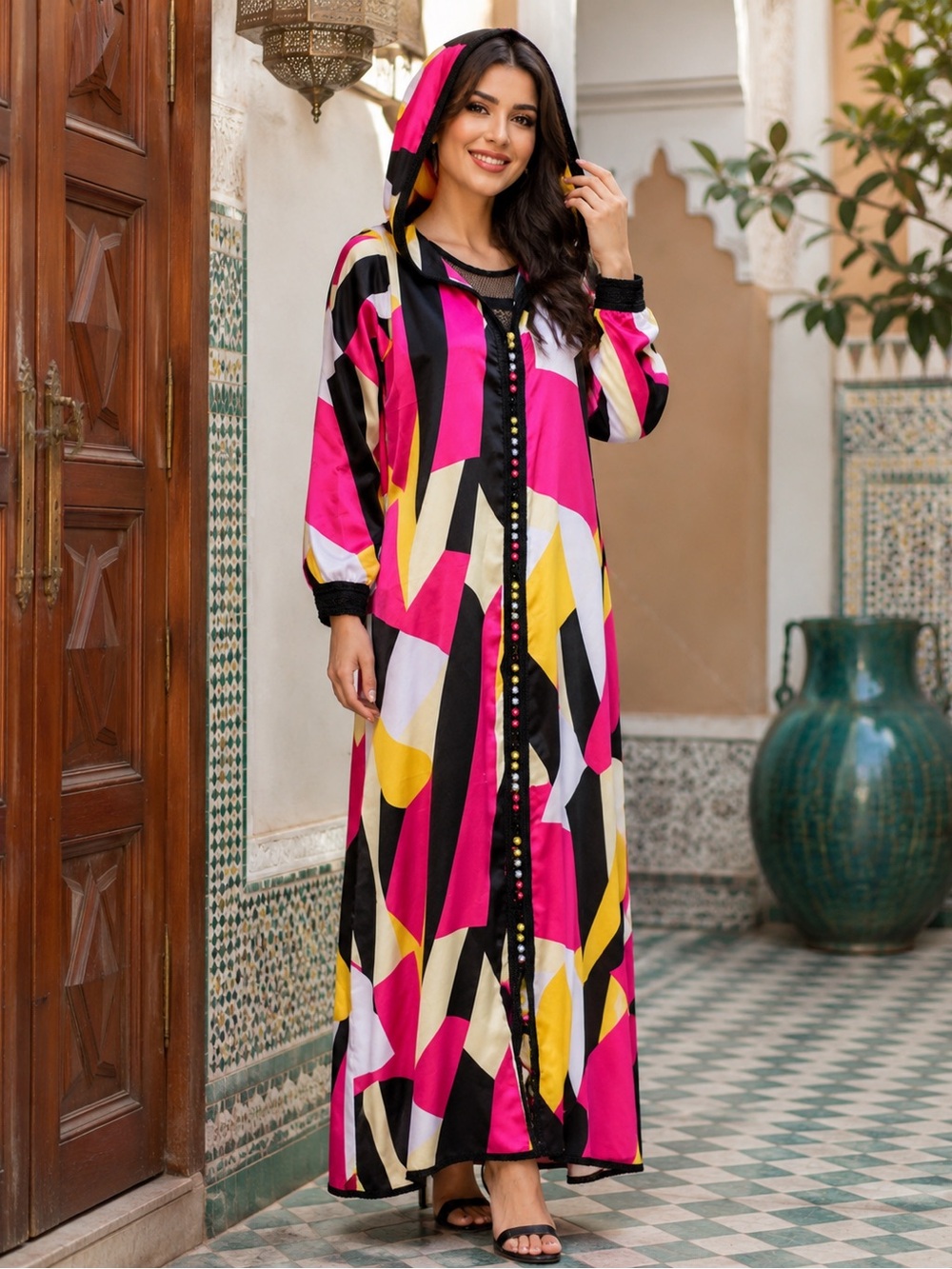 Moroccan kaftan galabiya